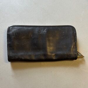 Sseko Black Leather Wallet